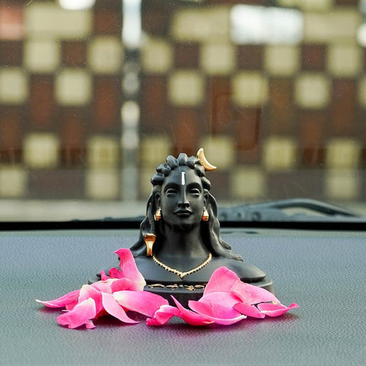Adiyogi Shiva Statue Car Dashboard Idol
