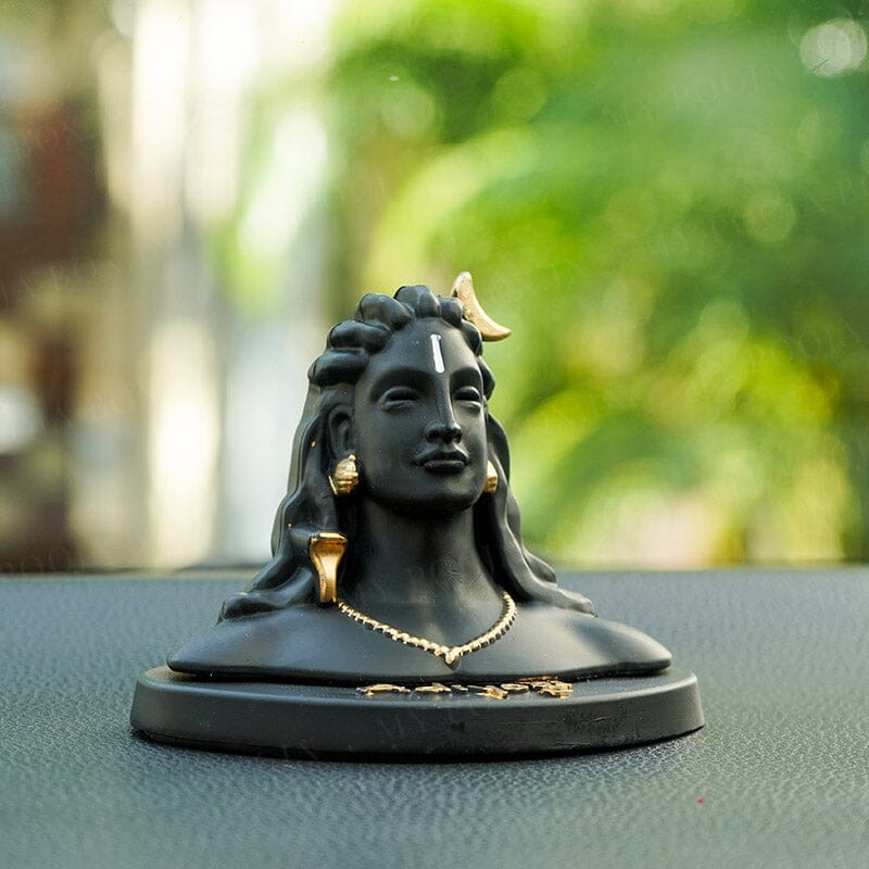 Adiyogi Shiva Statue Car Dashboard Idol
