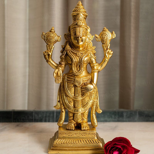 Lord Tirupati Balaji Brass Idol