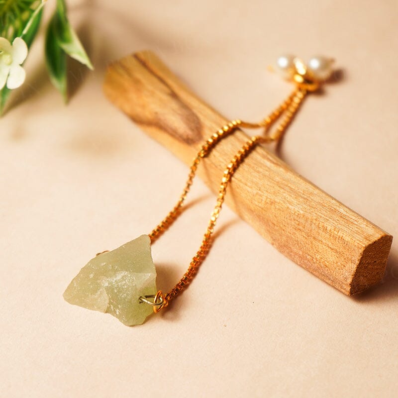Green Aventurine Natural Crystal Bracelet