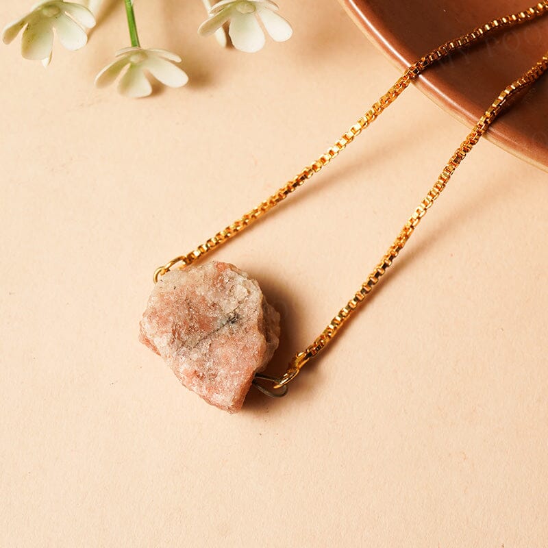 Sunstone Natural Crystal Bracelet