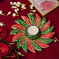 Decorative Colorful Marble T-light Holder