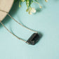 Black Obsidian Natural Crystal Necklace