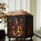 Shiv Mantra Handcrafted Himalayan Salt Lamp