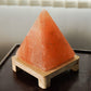 Himalayan Pink Salt Pyramid Glow Lamp
