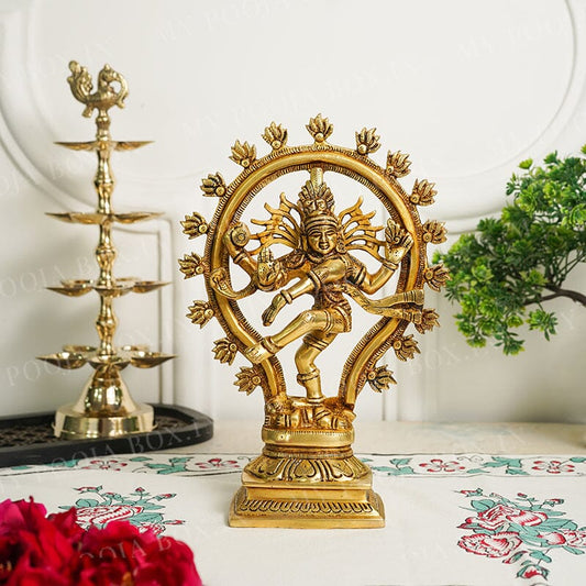 Shiva Tandava Natraj Brass Idol