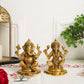 Brass Laxmi Ganesha