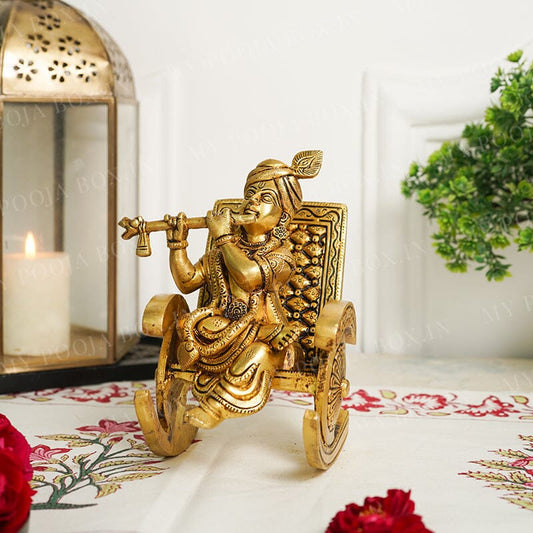 Krishna Madhusudan Brass Aaramkursee