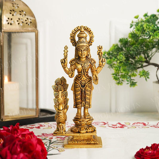Lord Murugan Kartikeya Brass Idol