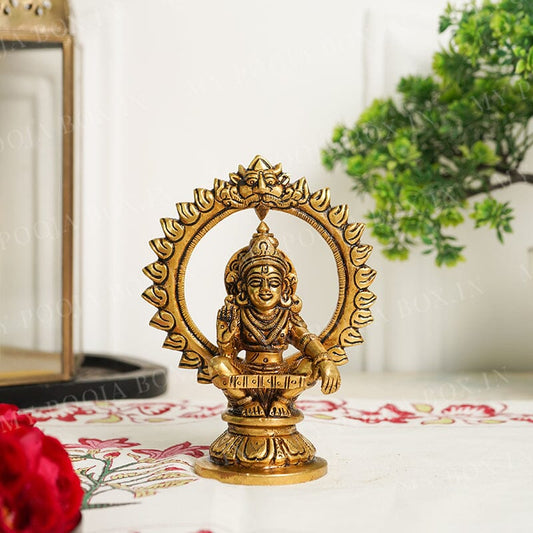 Swami Ayyappa Brass Idol