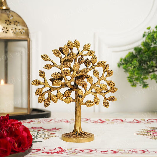 Sacred Brass Tree Elegance