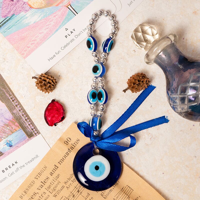 Turkish Evil Eye Beaded Wall Hanging Amulet