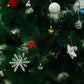 Christmas Tree with Metal Stand and Decorative Items