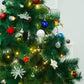Christmas Tree with Metal Stand and Decorative Items