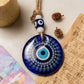 Round Glass Turkish Evil Eye