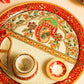 Ganesha Round Marble Pooja Thali 9"