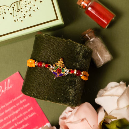 Vivid ganesha rakhi 
