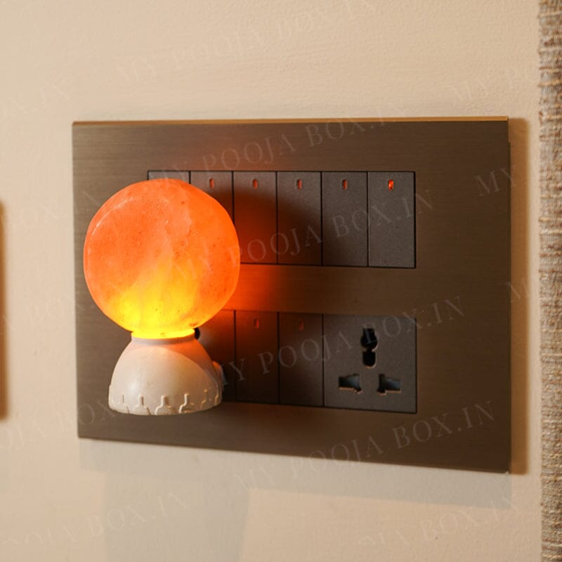 Globe Plug-In Himalayan Salt Lamp