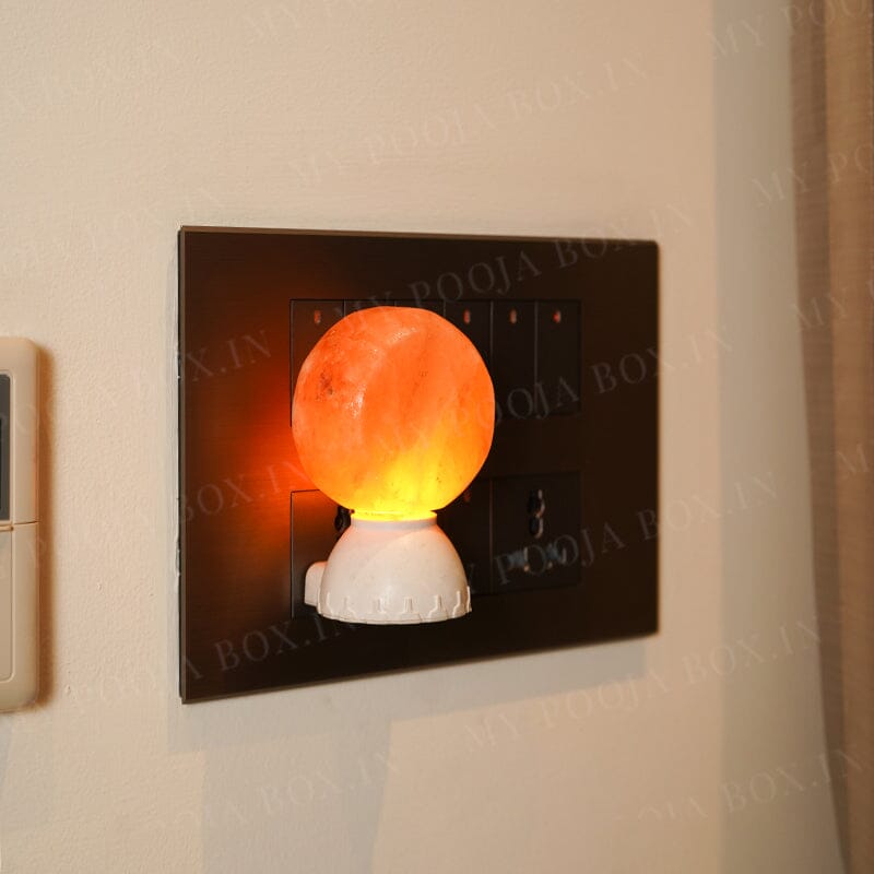 Globe Plug-In Himalayan Salt Lamp