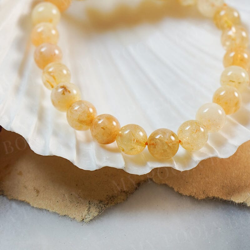 Citrine Crystal Healing Bracelet | Stone of Wealth & Success