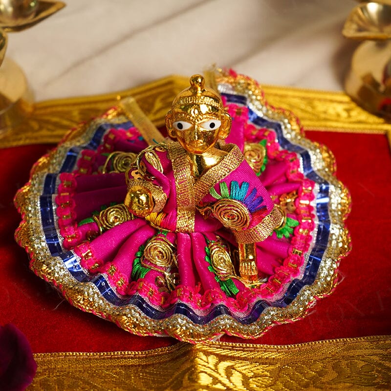 Designer laddu gopal poshak(Assorted) Size no. 1