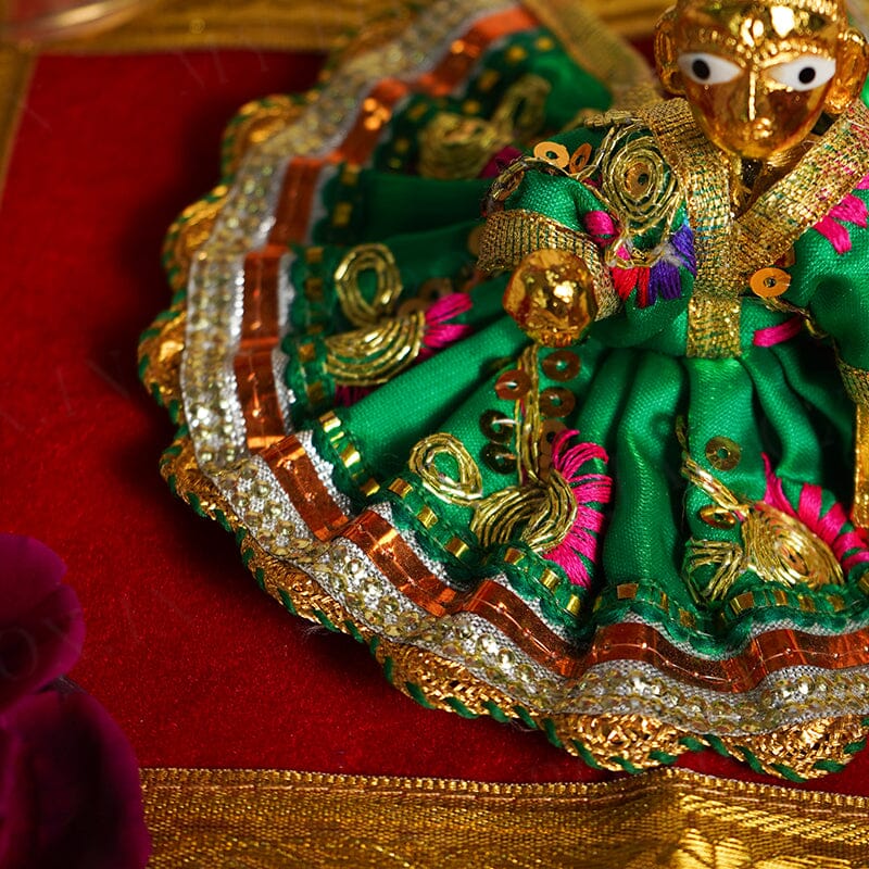 Designer laddu gopal poshak(Assorted) Size no. 1