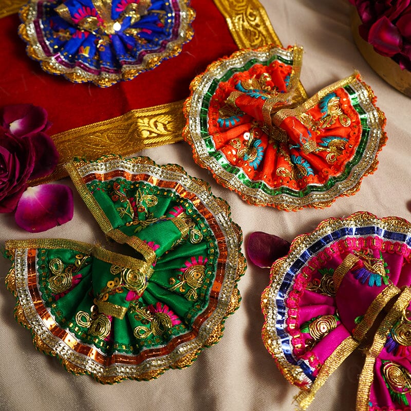 Designer laddu gopal poshak(Assorted) Size no. 1