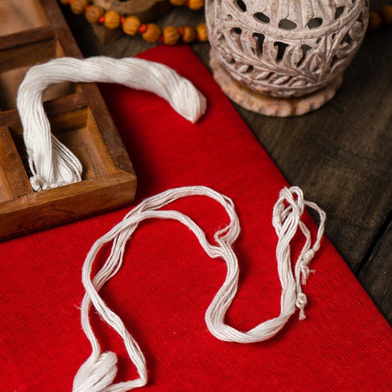 Janjam Thread Buy Janeu (Sacred Thread) Online in India - Mypoojabox.in