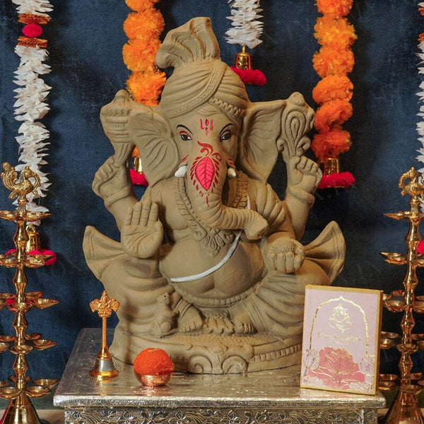 1.5FEET Rudveda Eco-Friendly Ganpati | Plant-A-Ganesha