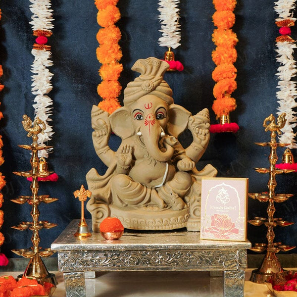 1.2FEET Lambodaram Eco-Friendly Ganpati | Plant-A-Ganesha
