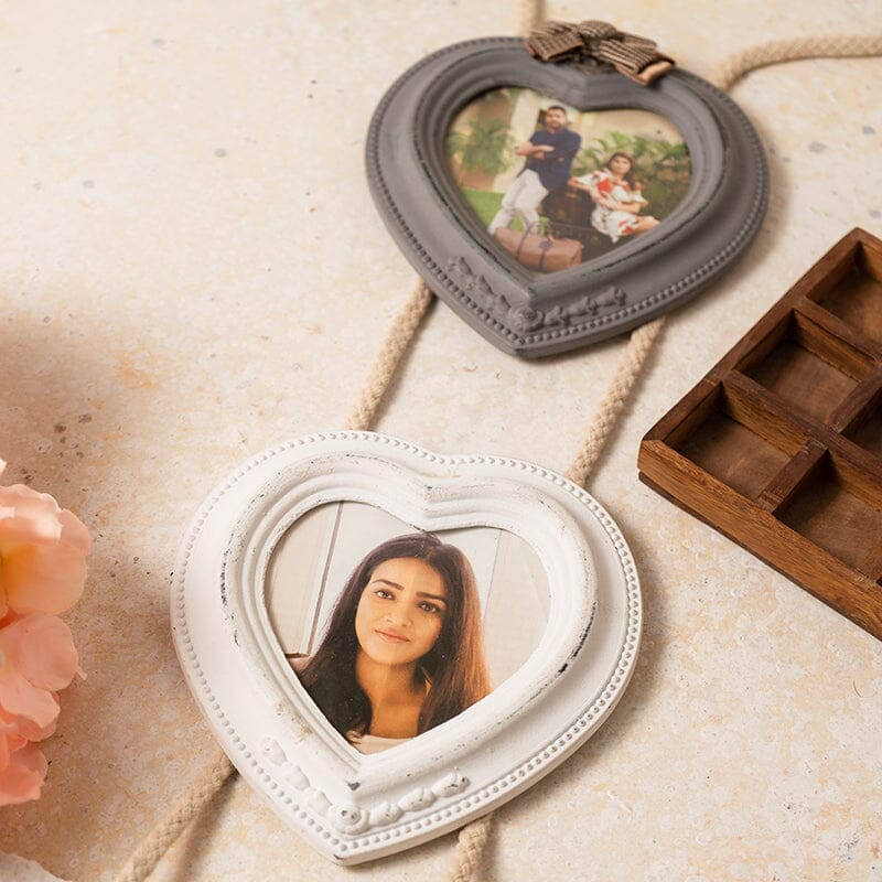 Devotion Heart Shape Photo Frame