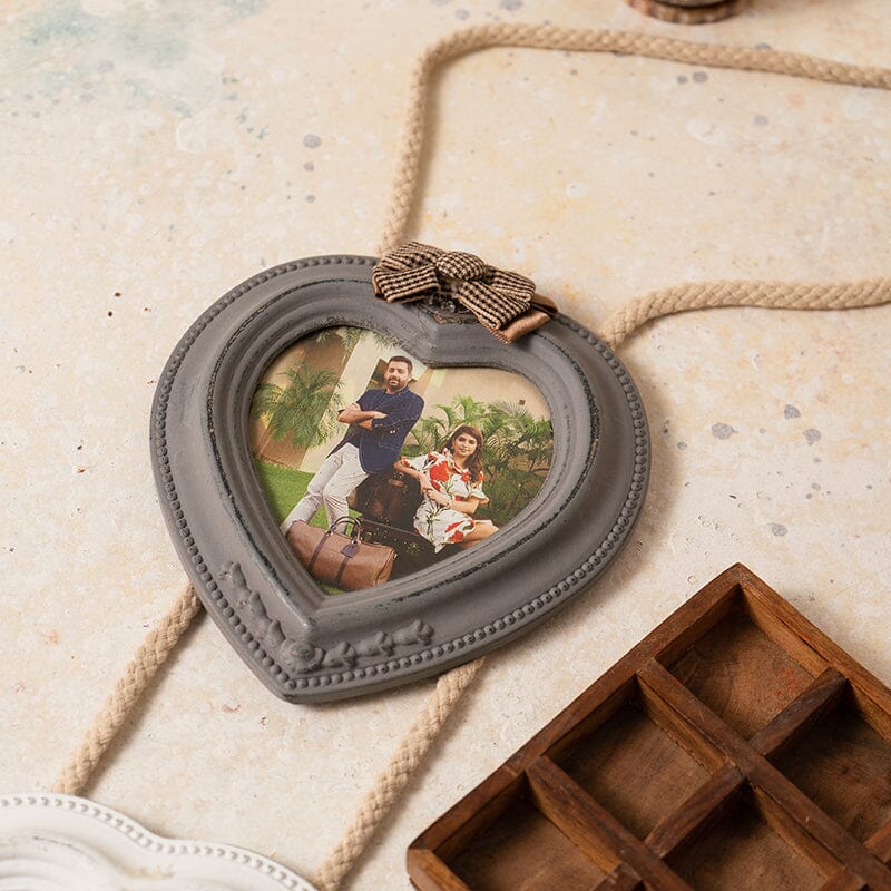 Devotion Heart Shape Photo Frame