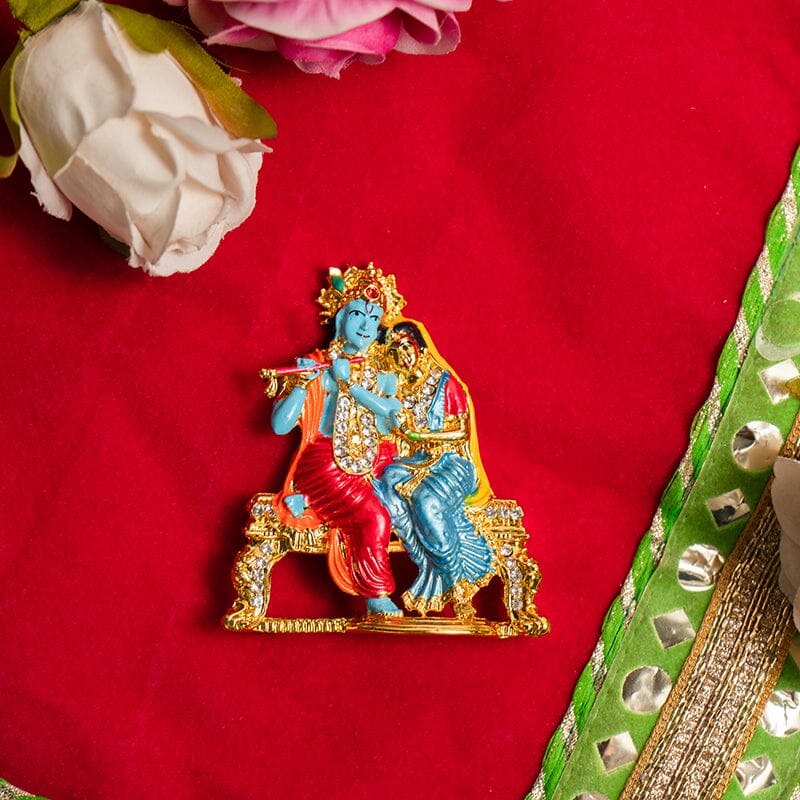Mesmerising Zarkan Diamond Radha Krishna