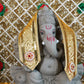Traditional Golden Patka/Dupatta - 30cm
