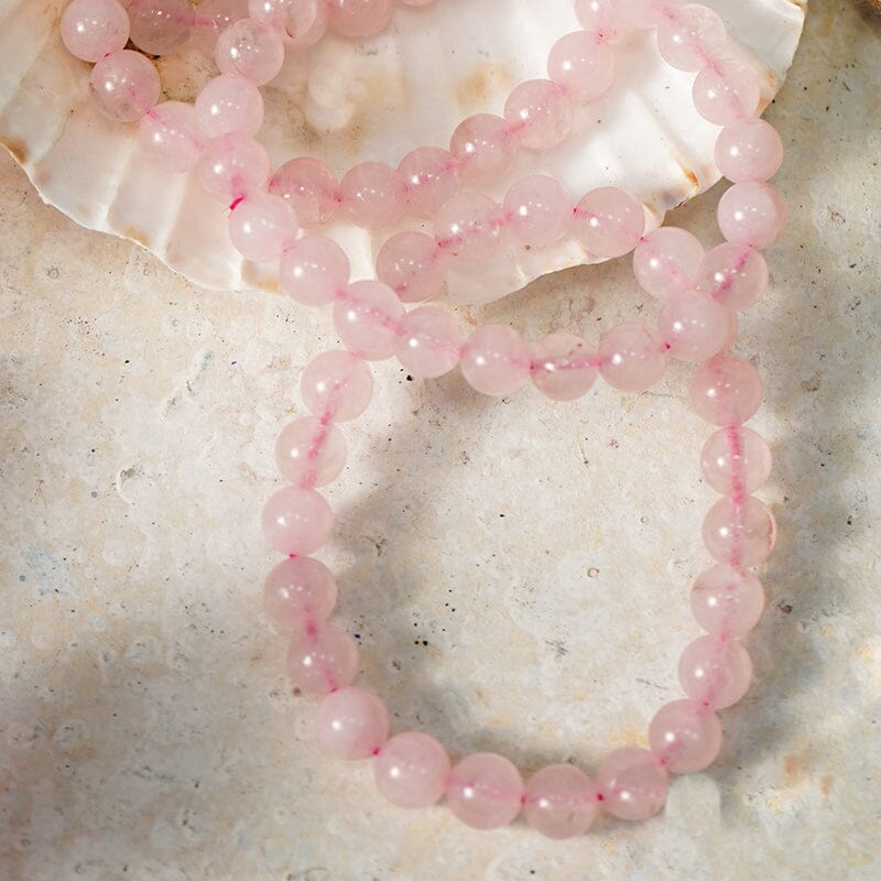 Rose Quartz Crystal Healing Bracelet | Love Stone