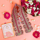 55CM Traditional Royal Pink Patka/Dupatta