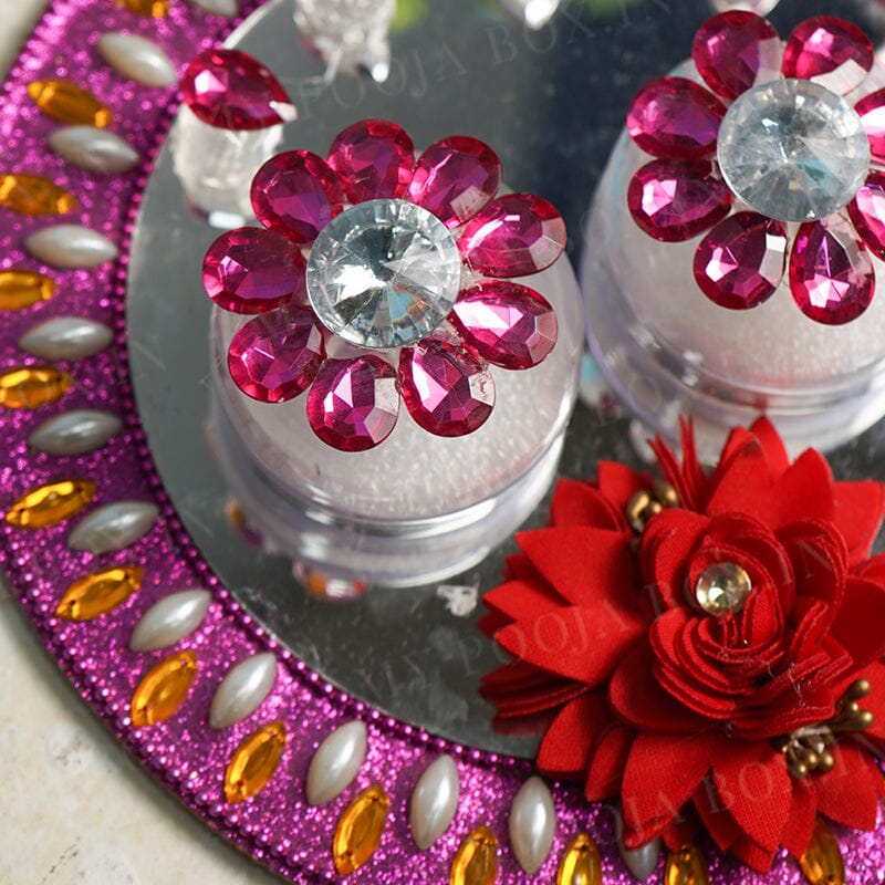 Beautiful Engagement Double Ring Box