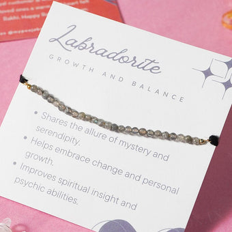 Labradorite Healing Crystal Rakhi