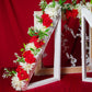 Artificial Red Flowers Phool Darbaar / Backdrop