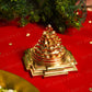 Brass Shri Meru Yantra for Luck and Prosperity
