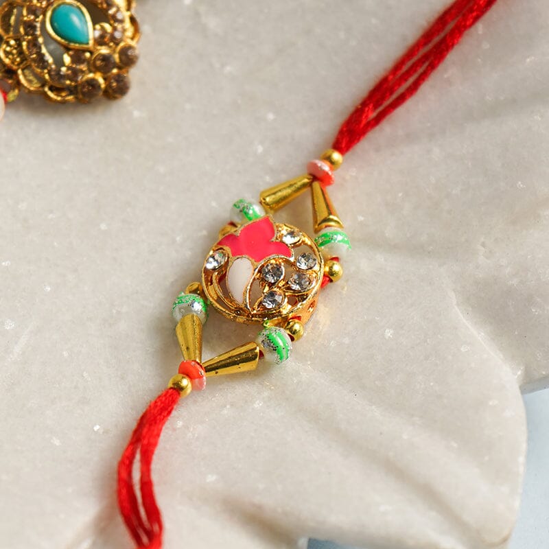 Magnificent Diamond Rakhi (Set of 2)