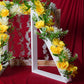 Artificial Yellow Flowers Phool Darbaar / Backdrop