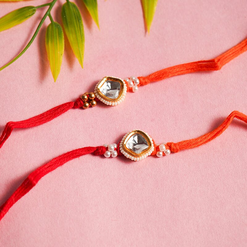Mini Stone Rakhi for Bhaiya