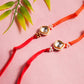 Mini Stone Rakhi for Bhaiya