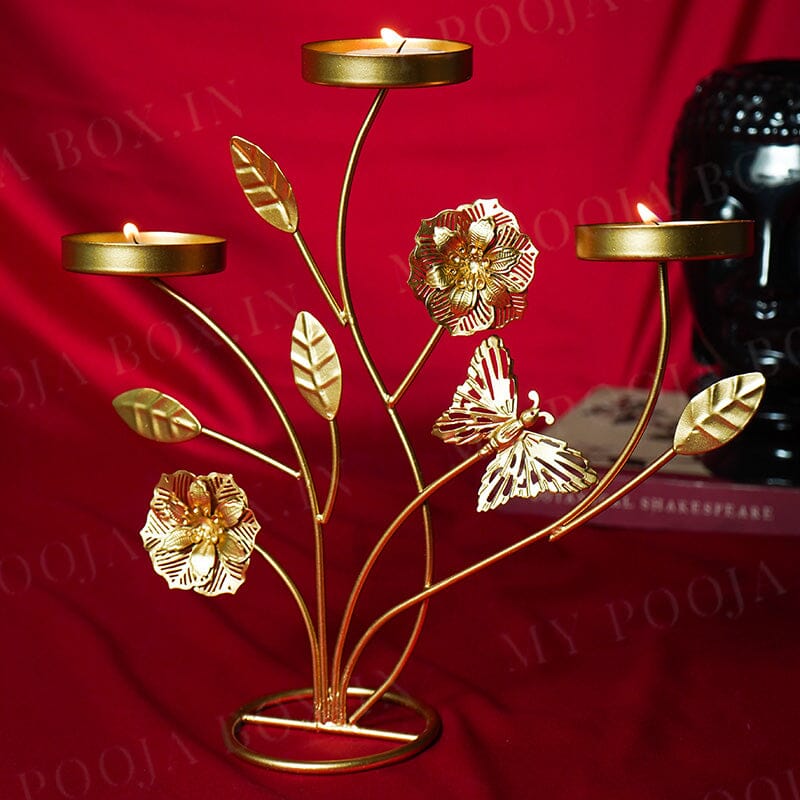 Decorative Metal Tea Light Stand