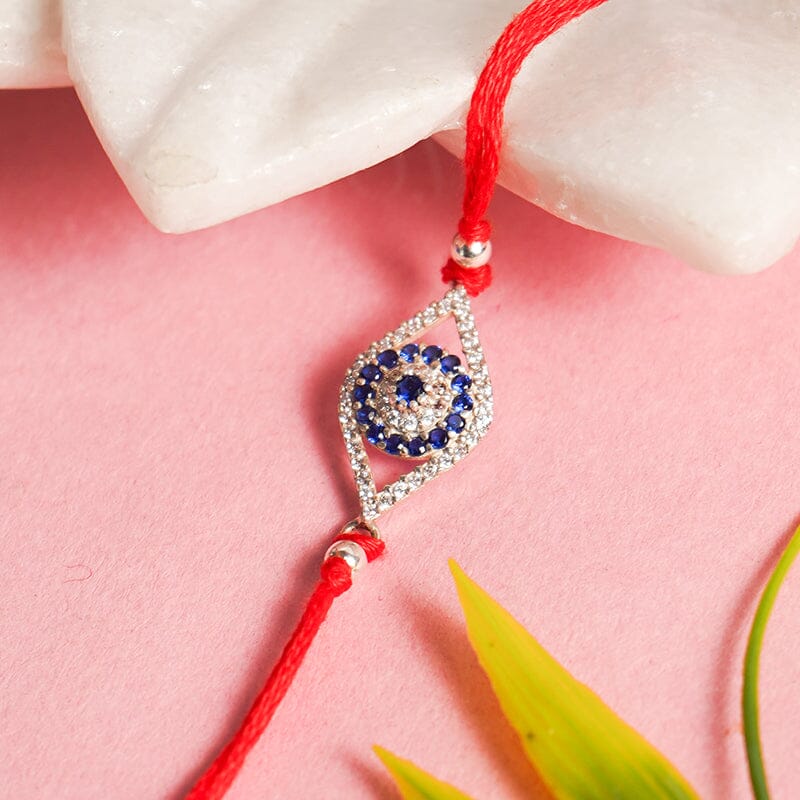 925 Silver Evil Eye Rakhi