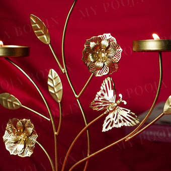 Decorative Metal Tea Light Stand