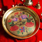 Traditional Minakari Brass Pooja Thali Set