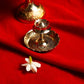 Traditional Minakari Brass Pooja Thali Set