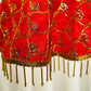 Royal Satin Gota Thali Cover